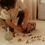 Set camion de pompiers en bois Little Dutch - Essentials