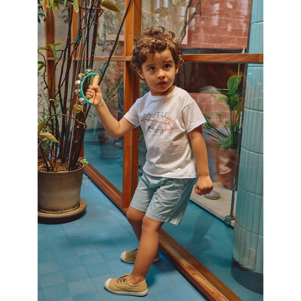 alt
T-shirt basique en coton Laranjinha pour bébé - Blanc