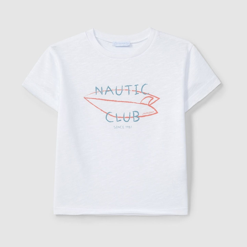 alt
Laranjinha T-shirt basique en coton pour bébés - Blanc