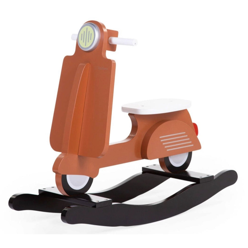 Childhome scooter à bascule rouille / noir