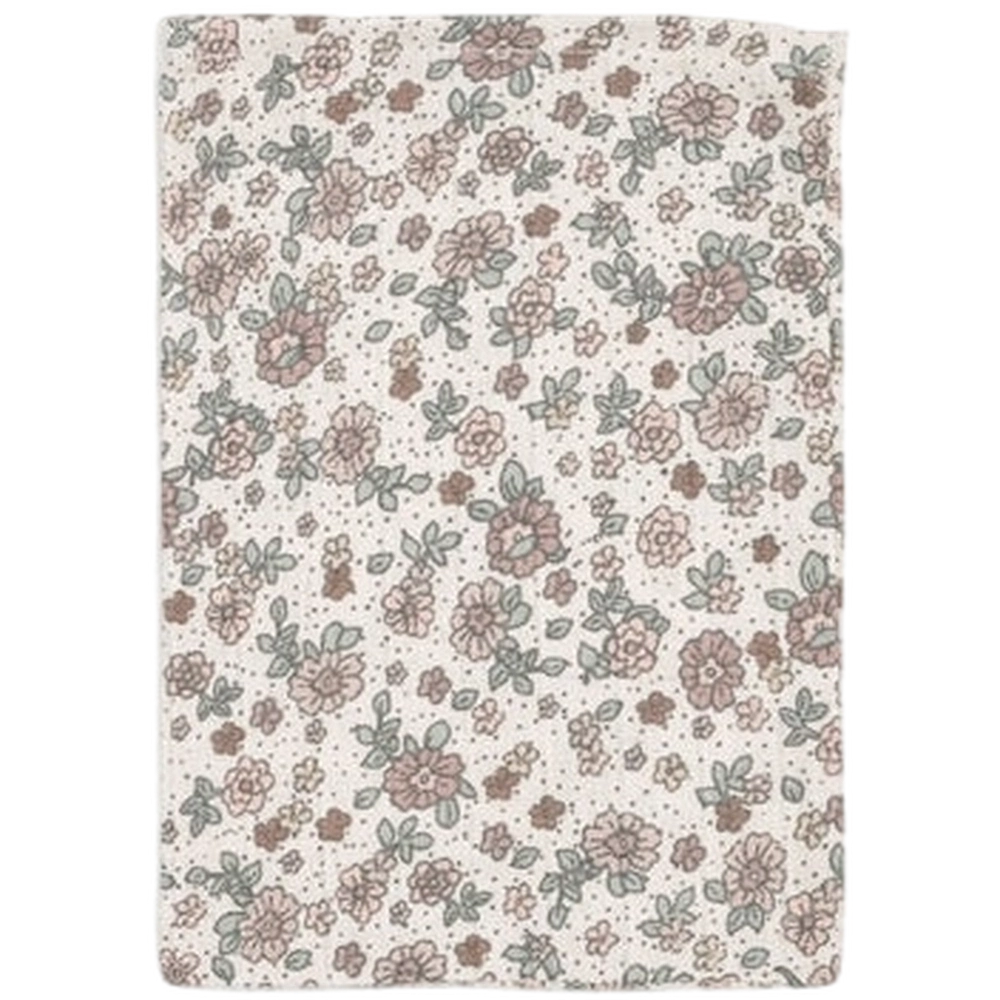 Jollein gant de toilette en mousseline Fleurs rétro