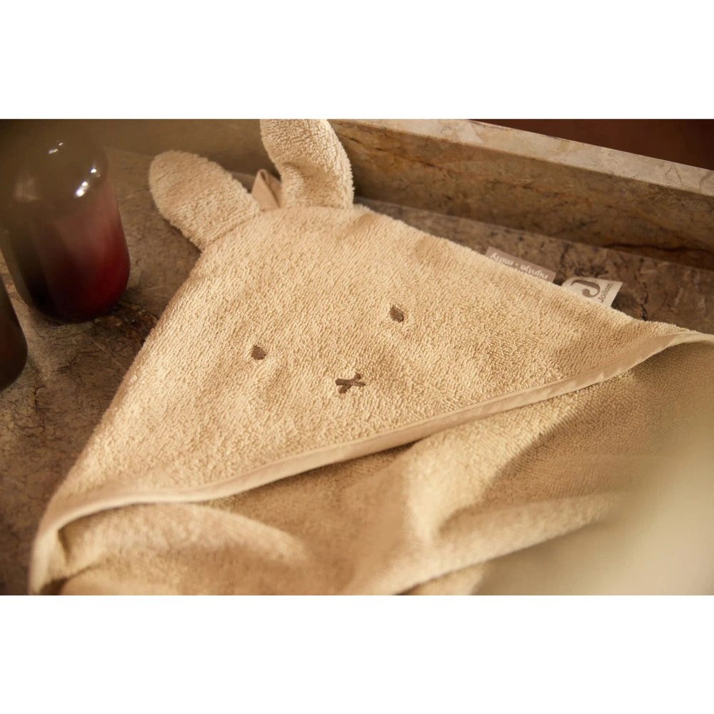 Jollein Cape de bain en éponge 75x75cm Miffy sable chaud