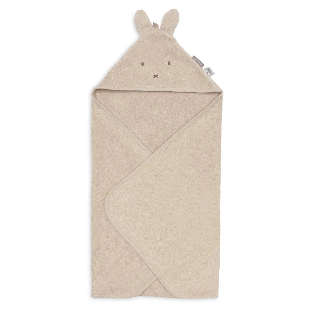 Jollein Cape de bain en éponge 75x75 cm Miffy Warm Sand