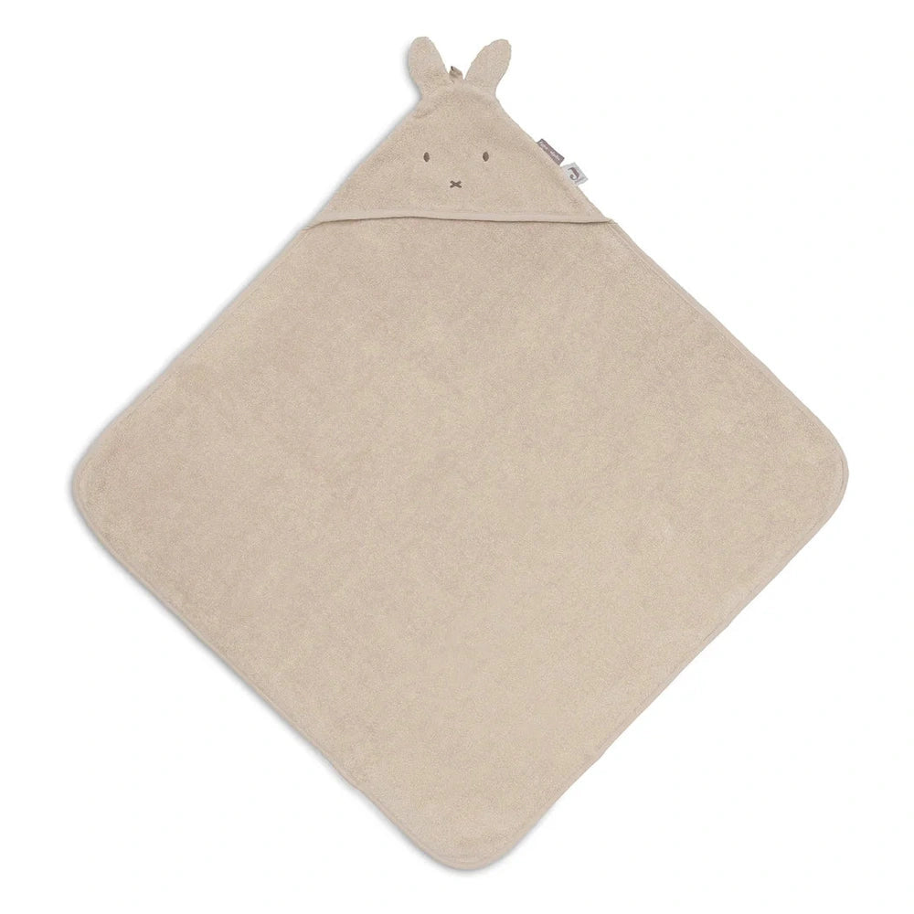 Jollein cape de bain en éponge 75x75 cm Miffy Sable chaud