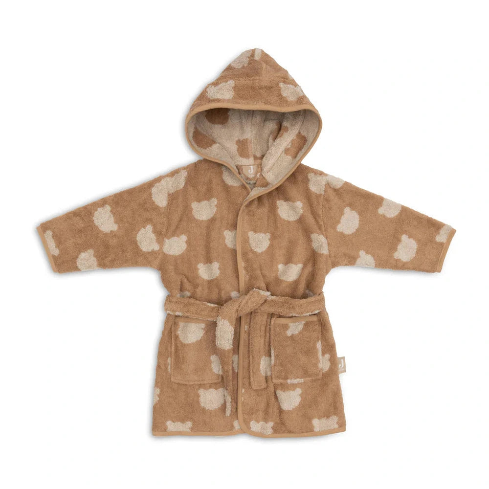 Peignoir Jollein en tissu éponge 1-2 ans Jacquard Teddy Bear