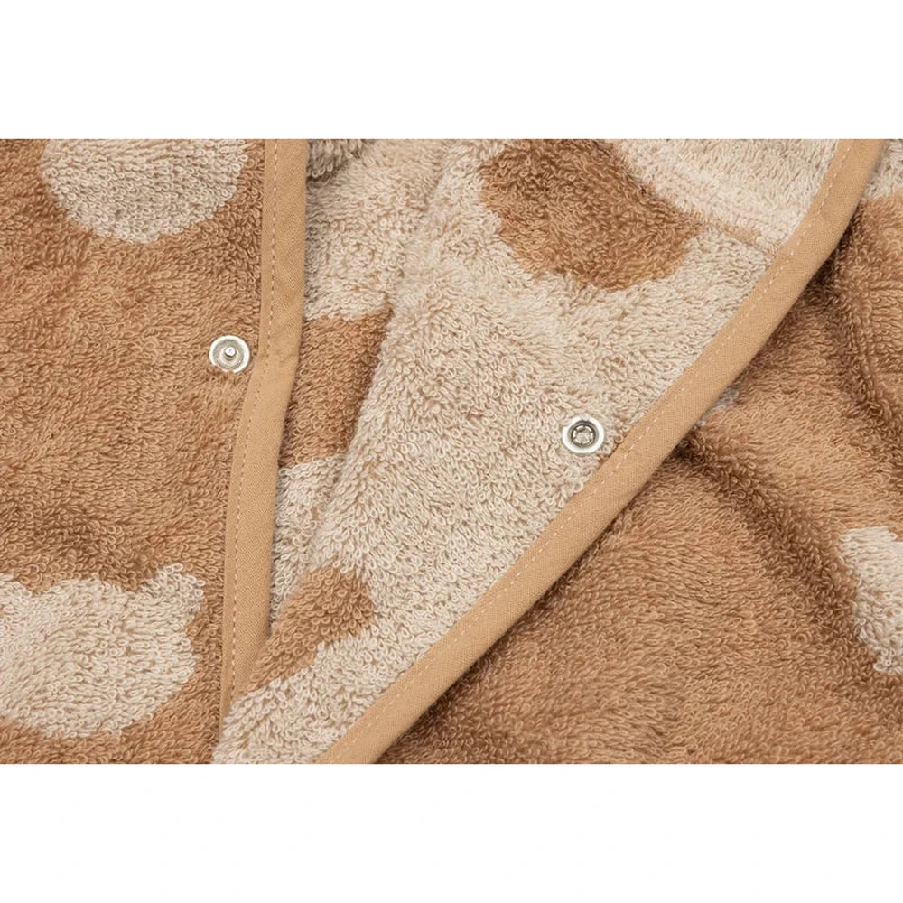 Jollein poncho de bain en éponge jacquard Teddy Bear