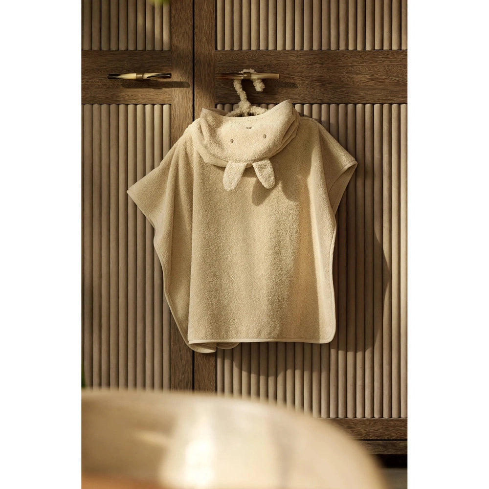 Poncho de bain en éponge Miffy Sable chaud