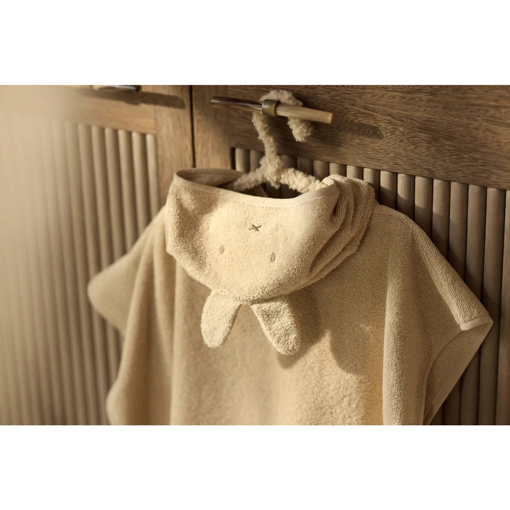 Jollein Poncho de bain en éponge Miffy Sable chaud
