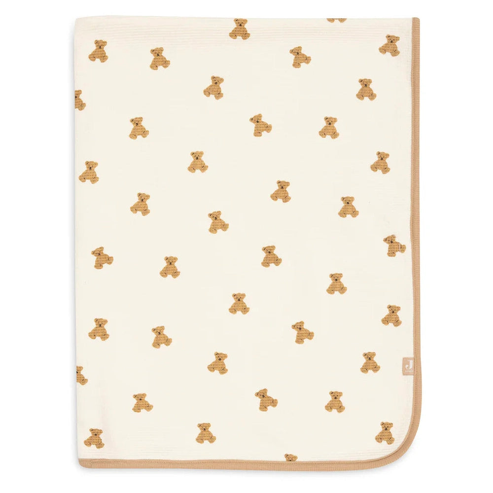 Couverture de berceau Jollein 75x100cm Mini Teddy Bear Little