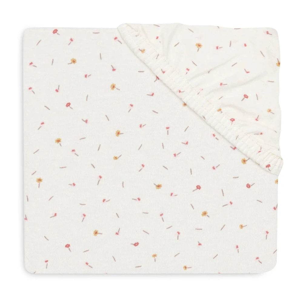 Drap-housse en jersey Jollein 70/75x140/150cm Pretty