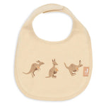 Jollein bavoir en jersey imperméable Kangaroots lot de 5