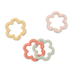 Anneaux de jeu en silicone Flowers Jollein