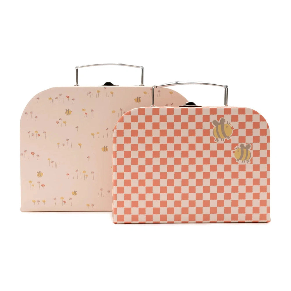 Jollein valisette de jeu Pretty Picnic, lot de 2