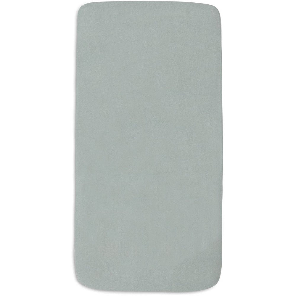 Jollein Drap-housse Sea Green / Biscuit lot de 2 70/75x140/150cm