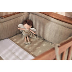 Jollein drap-housse Twig vert olive 70/75x140/150cm