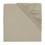 Jollein Drap-housse vert olive 70/75x140/150cm