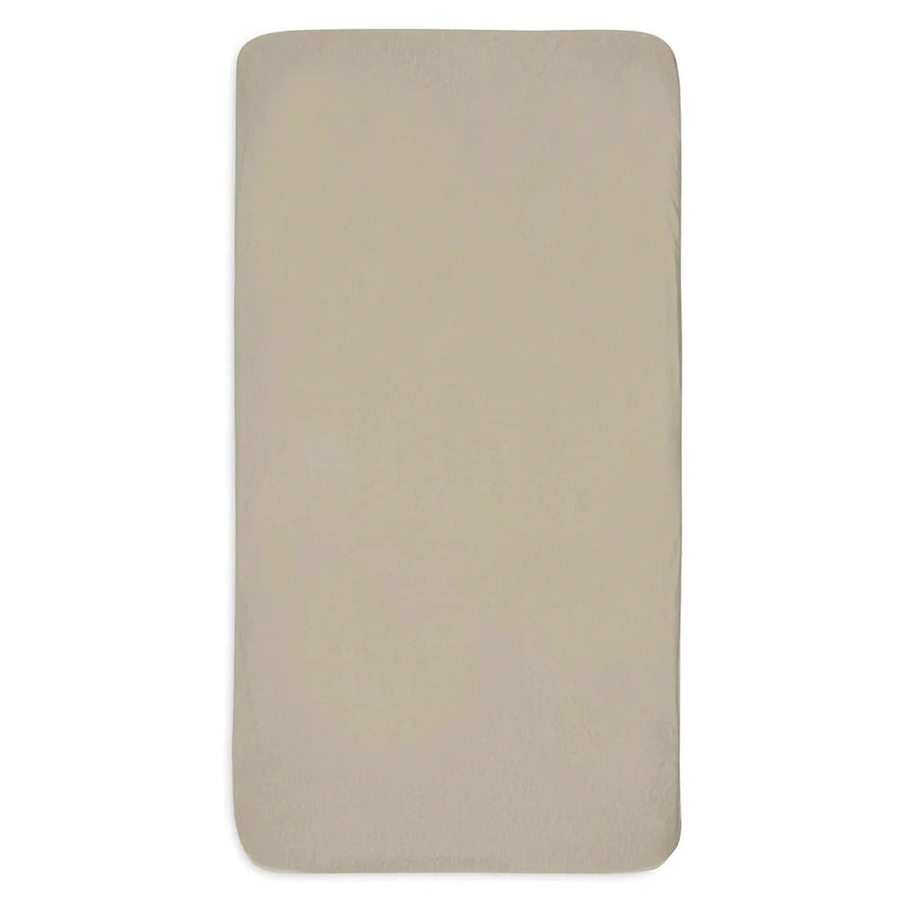 Jollein Drap-housse vert olive 70/75x140/150cm