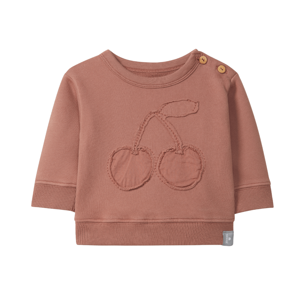 Sweat-shirt Snug confortable - terracotta