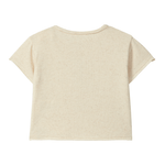 T-shirt en coton ajusté - Ocre