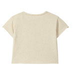 T-shirt en coton ajusté - Terracotta