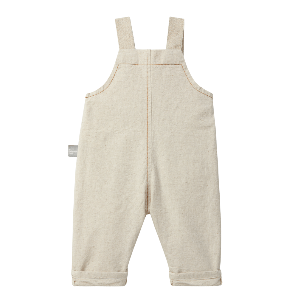 Salopette de jardin en coton confortable - Naturel