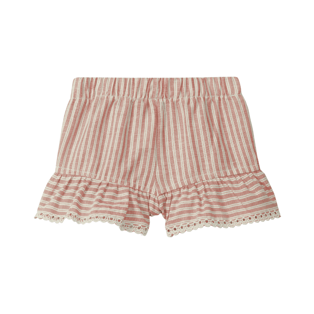 Short d'été en coton Snug - terracotta