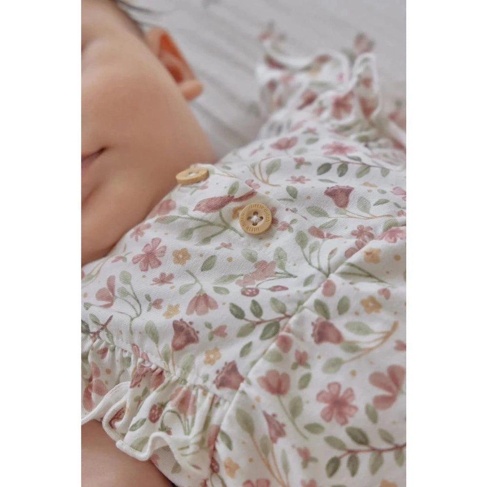 Little Dutch salopette courte blanche Fairy Wonders