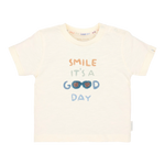 T-shirt Little Dutch à manches courtes crème