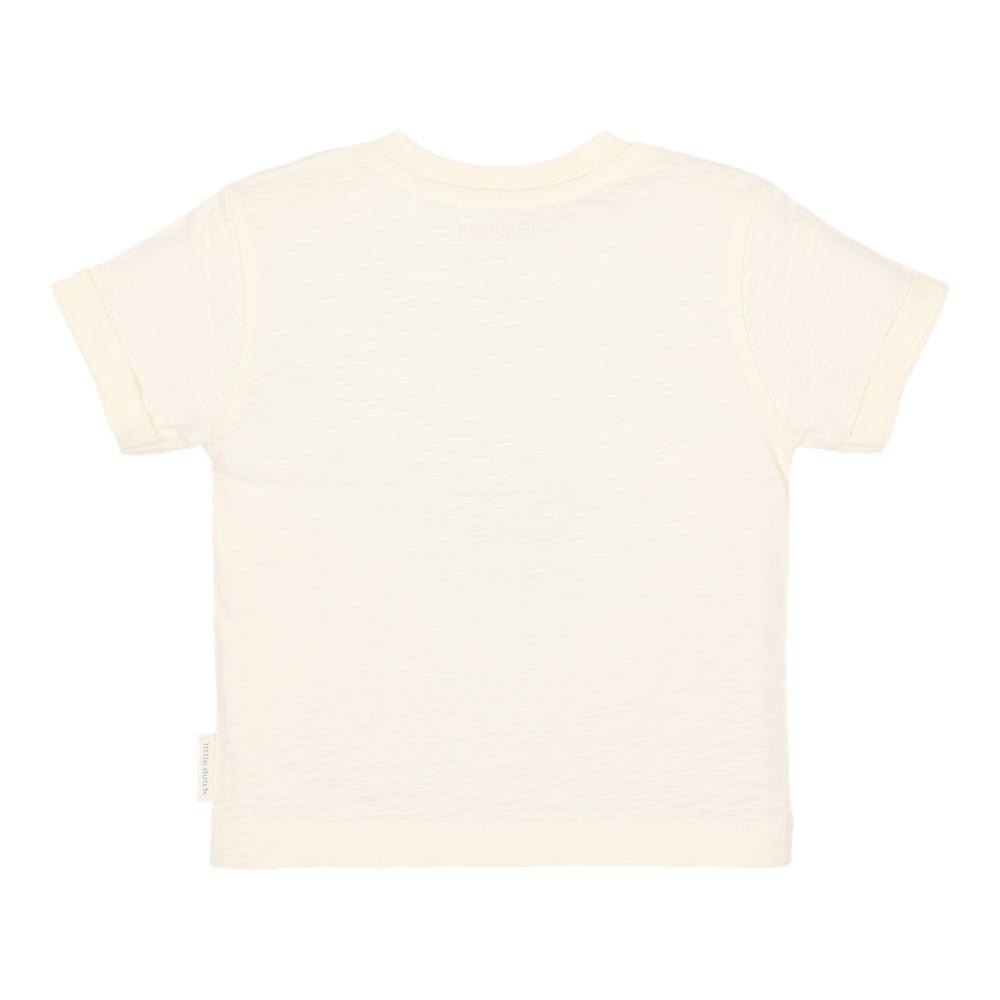 Little Dutch T-shirt à manches courtes crème