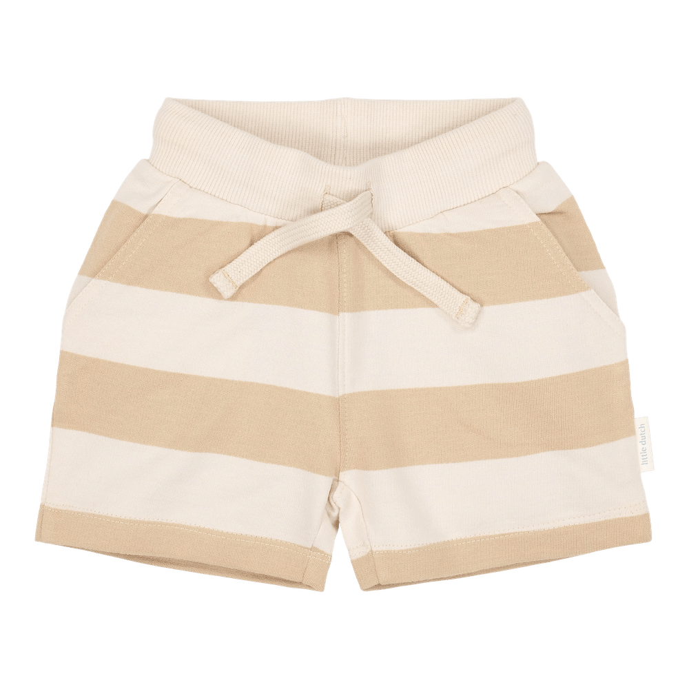 Little Dutch Short rayé Biscuit