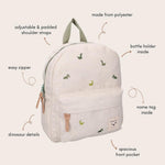 Sac à dos Kidzroom Nostalgia Dinos - Vert