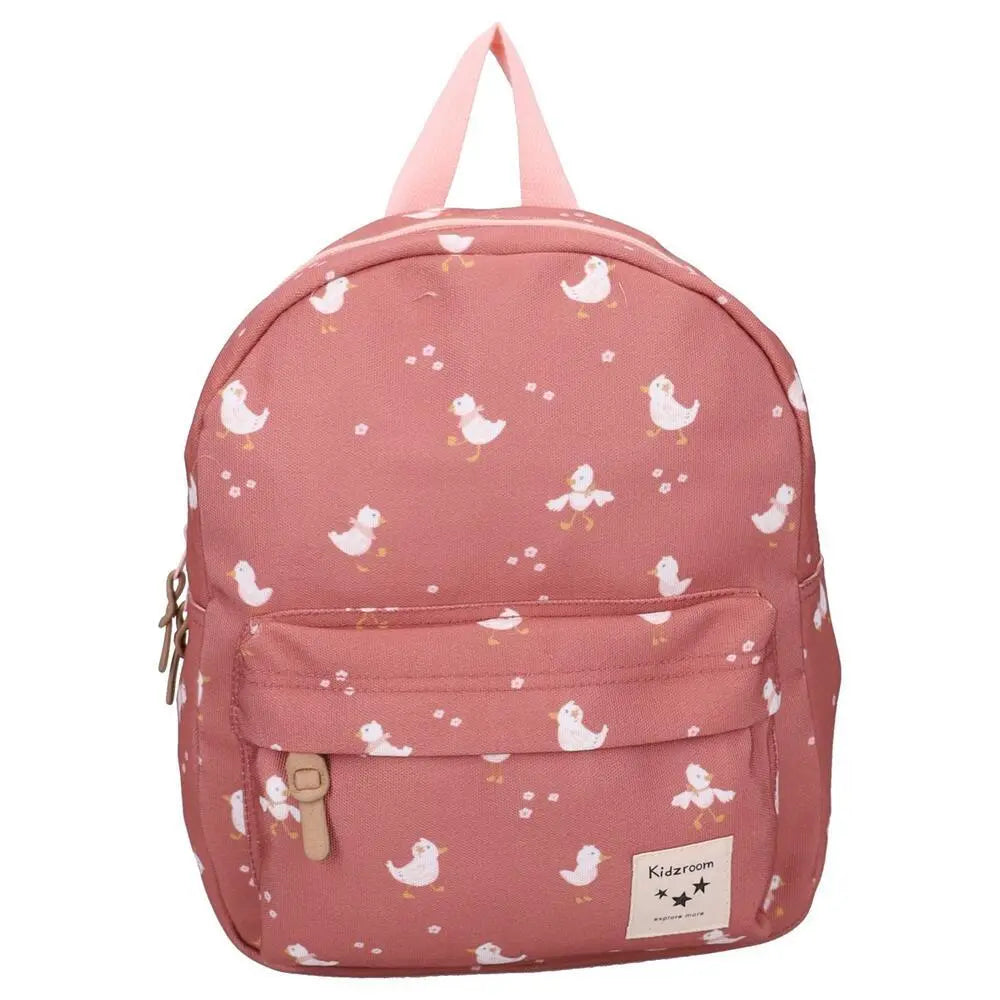 Kidzroom Sac à dos Little Story Canards - Rose
