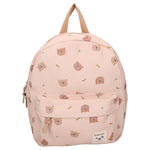 Sac à dos Kidzroom Little Story Oursons - Beige