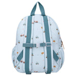 Kidzroom Sac à dos Little Story Voitures - Bleu