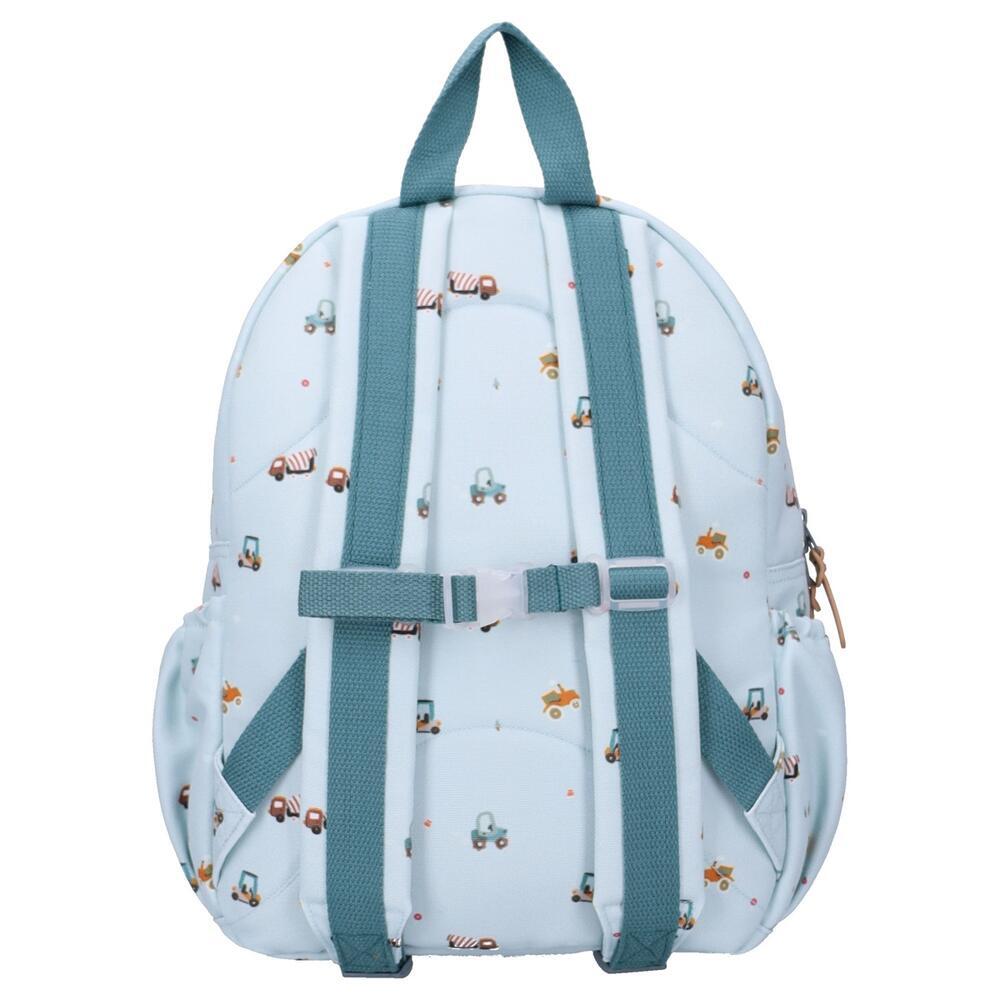 Kidzroom Sac à dos Little Story Voitures - Bleu