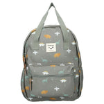 kidzroom Sac à dos Small Talk Dinos - Vert