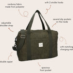 Sac à langer Kidzroom Care Thinking Little Thoughts - Vert