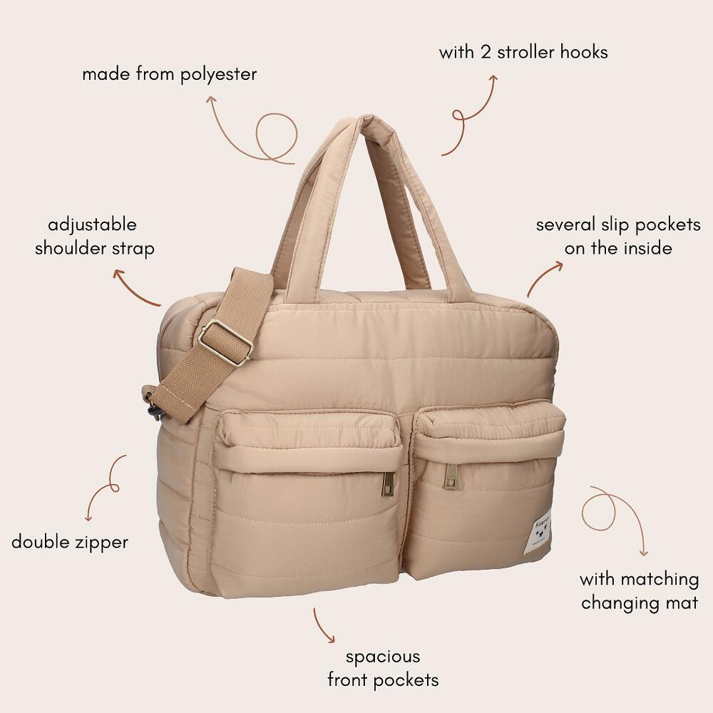 Sac à langer Kidzroom Gracious - Beige