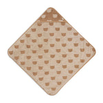 Cape de bain éponge Jollein 75x75cm Jacquard Teddy Bear