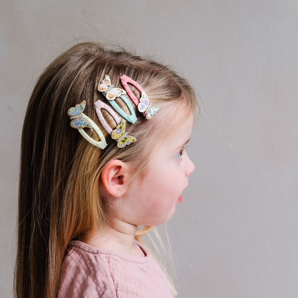 Mimi & Lula Floral - Barrettes papillon