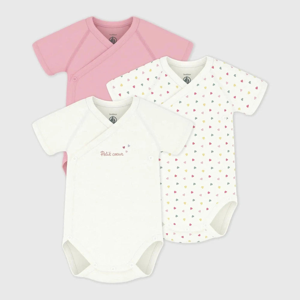 Petit Bateau | bodies bébé en coton imprimés à manches courtes