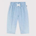Petit Bateau | Pantalon bébé en chambray
