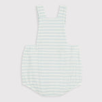 Petit Bateau | Combinaison bébé rayée en éponge de coton