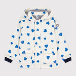 Petit Bateau | Imperméable à cœurs