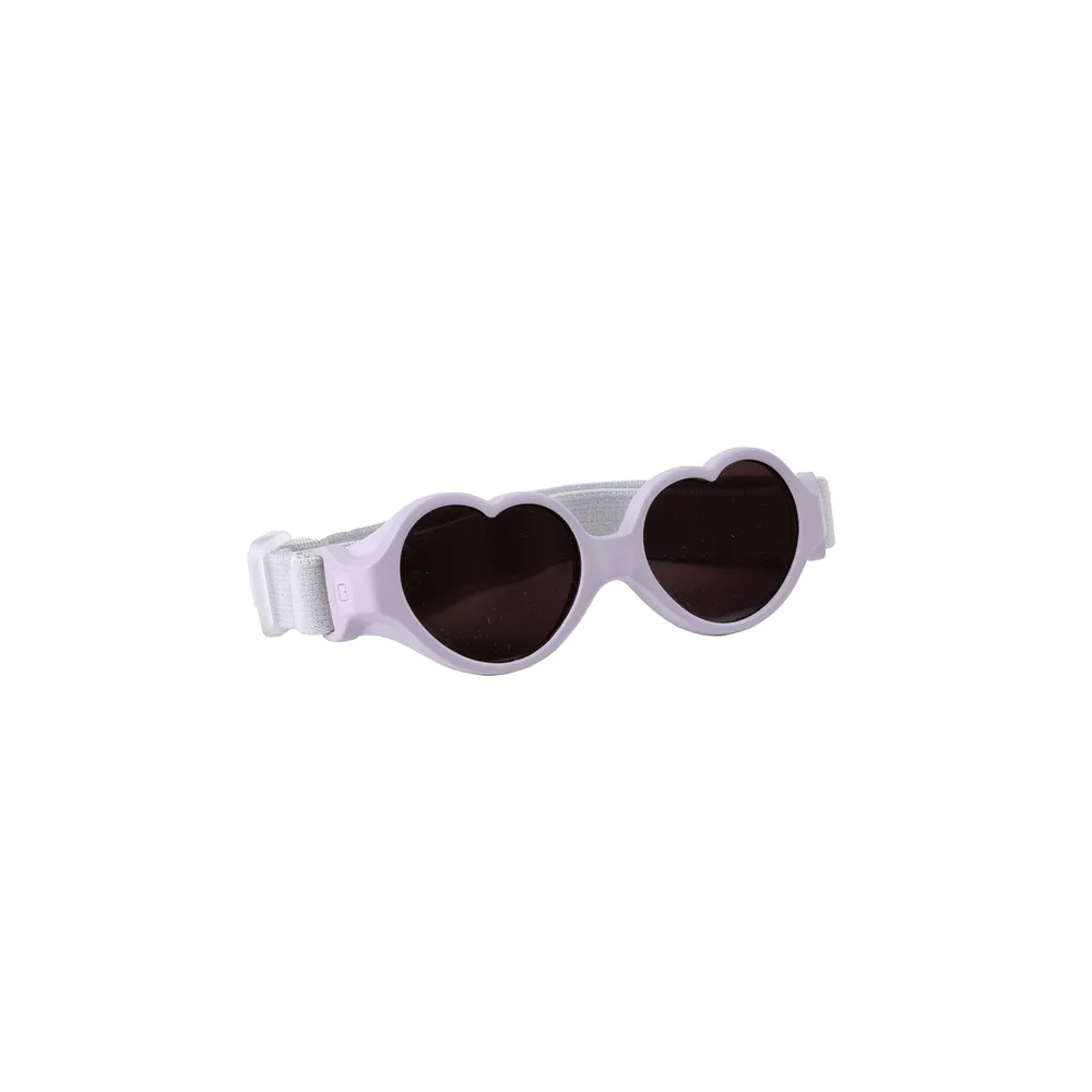 Béaba lunettes de soleil en forme de cœur 0-9 mois - Rose