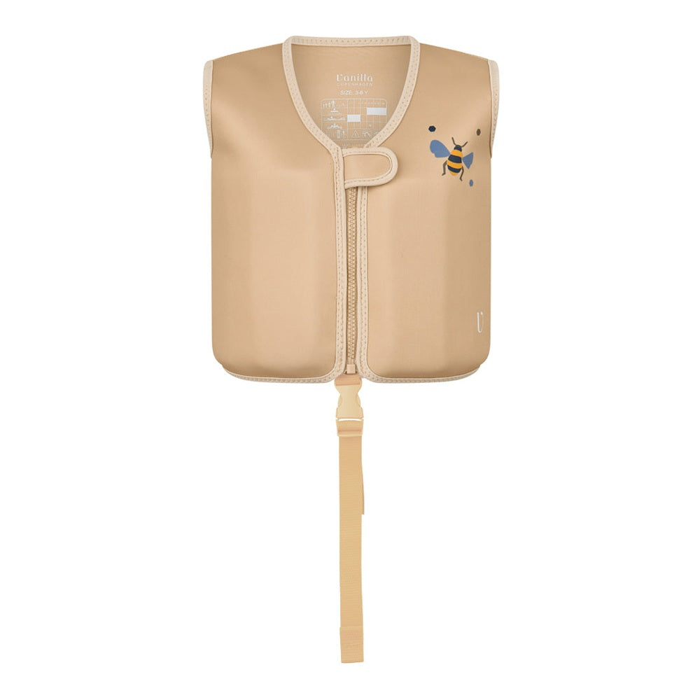 Gilet de natation en néoprène Vanilla Copenhagen - beige Honey Bee