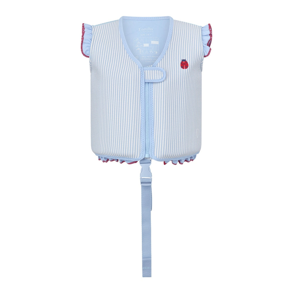Vanilla Copenhagen Gilet de natation en néoprène - Bleu coccinelle