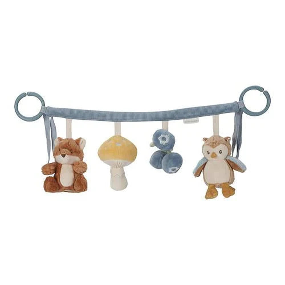 Little Dutch attache-poussette - Bleu - Forest Friends