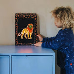 Kit de loisirs créatifs de décoration murale Kidywolf Kidyneon - Animaux