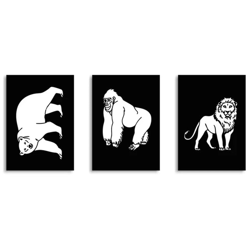 Kidywolf Kidyneon Kit créatif décoration murale - Animaux